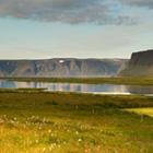 En smuk og varieret natur på vej mod Vestfjordene.