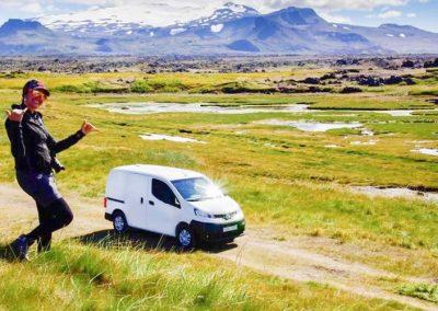 Auto Camper Van i Island på kør-selv ferie og bilferie med ISLANDSREJSER