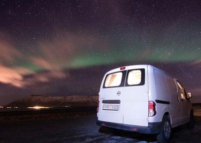 Auto Camper Van i Island på kør-selv ferie og bilferie med ISLANDSREJSER