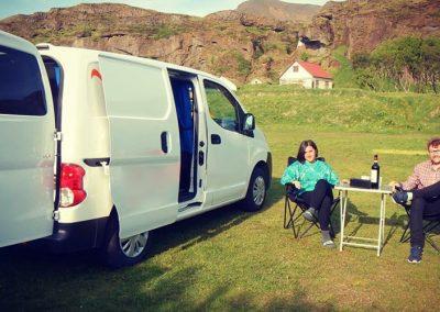 Auto Camper Van i Island på kør-selv ferie og bilferie med ISLANDSREJSER