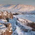 Thingvellir (på ENESCO verdensarvlisten) er en oplevelse - også hvis I besøger stedet om vinteren.