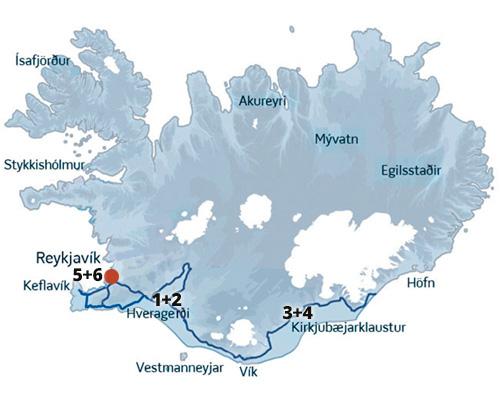 Varme kilder og nordlys - kør-selv og bilferie med ISLANDSREJSER