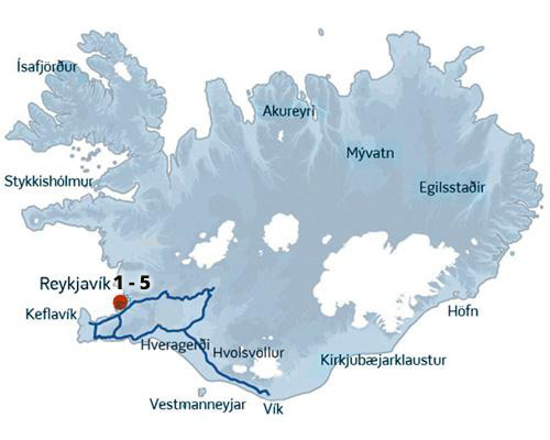 Reykjavik og naturen - grupperejse og hotelophold i Island med ISLANDSREJSER