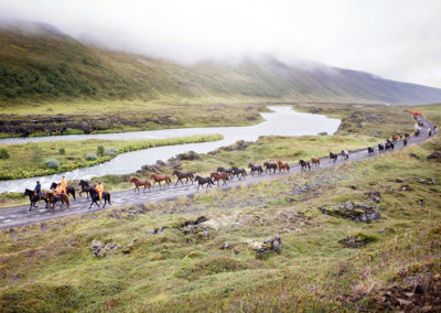 Rideferie på Island - rideture på islandske heste med ISLANDSREJSER