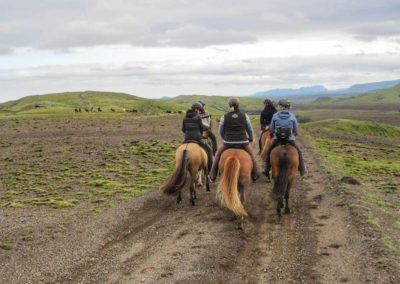 Rideferie og rideture på Island og islandske heste med Islandshestar og ISLANDSREJSER