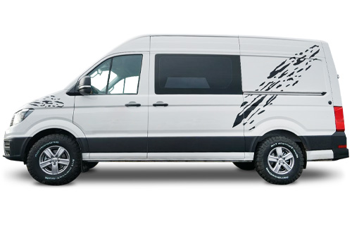 Familieferie i Island med total frihed og til fornuftig pris! AutoCamper Van - Camp Large.