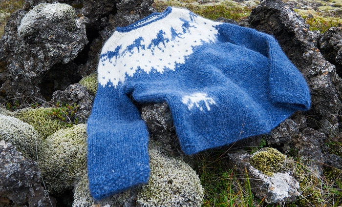 Smuk islandsk sweater fra artiklen hos ISLANDSREJSER