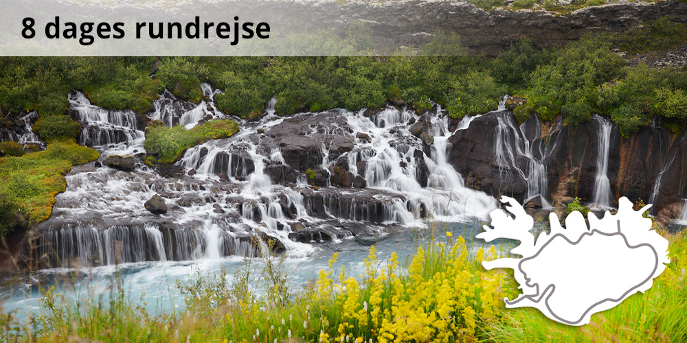 Grupperejse og rundrejse til Island med dansktalende guide