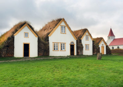 Glaumbær museum på kør-selv ferie bilferie og grupperejser i Island med ISLANDSREJSER