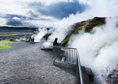 Deildartunguhver geotermiske kilde på kør-selv ferie bilferie og grupperejser i Island med ISLANDSREJSER