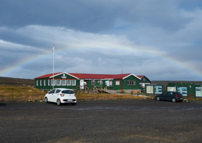 Caféen ved Hveravellir på kjölur på kør-selv ferie bilferie og grupperejser i Island med ISLANDSREJSER