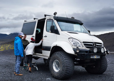 Thorsmörk og Monster Truck på kør-selv ferie bilferie og grupperejser i Island med ISLANDSREJSER