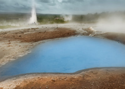 Geysir geotermiske område på kør-selv ferie bilferie og grupperejser i Island med ISLANDSREJSER