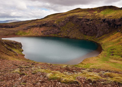 Storslået hiking i Hengill-området i Island