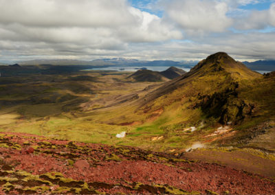 Storslået hiking i Hengill-området i Island