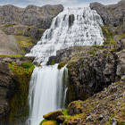 Dynjandi vandfaldet på kør-selv ferie bilferie og grupperejser i Island med ISLANDSREJSER