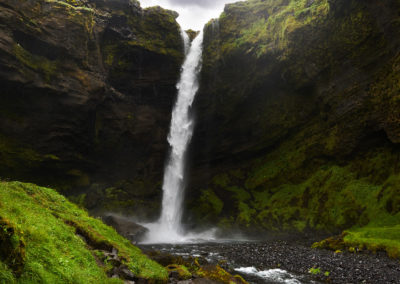 Kvernufoss på kør-selv ferie, bilferie og rejser til Island med ISLANDSREJSER