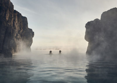 Sky Lagoon geotermisk spa i Reykjavik - rejser til Island med ISLANDSREJSER