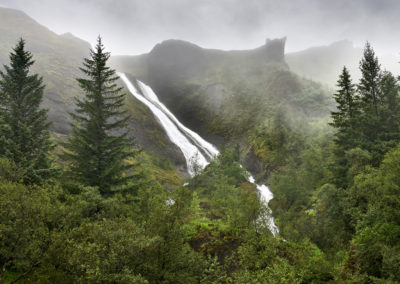 Systrafoss i Kirkjubæjarklaustur på kør-selv ferie, bilferie og rejser til Island med ISLANDSREJSER