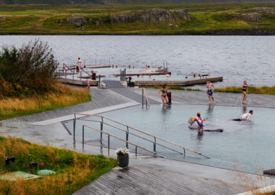 Vök baths geotermiske bad på kør-selv ferie, bilferie og rejser til Island med ISLANDSREJSER
