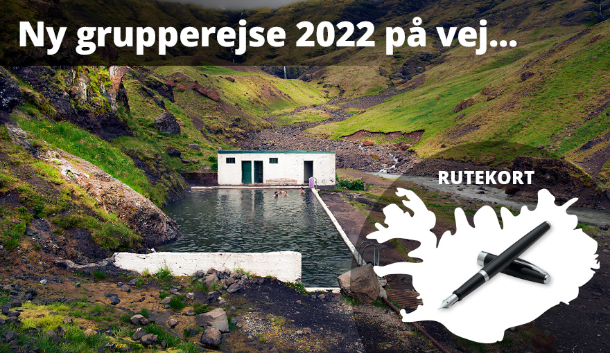 Ny grupperejse til Island med rejseleder på vej...