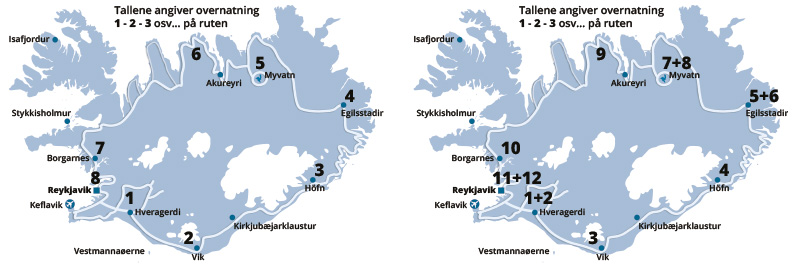 Kør-selv ferie til Island med ISLANDSREJSER