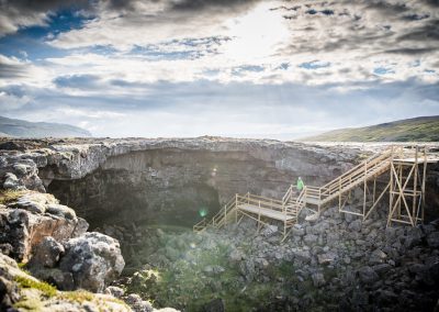 The Cave Lavagrotte - Vidgelmir - Grotter og caving - aktiviteter i Island med ISLANDSREJSER