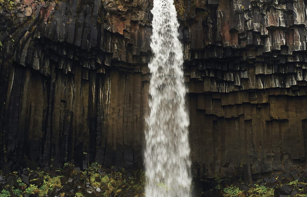 Svartifoss vandfaldet