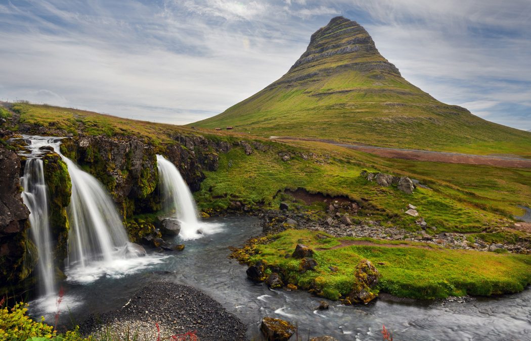 Kirkjufellsfoss vandfaldet