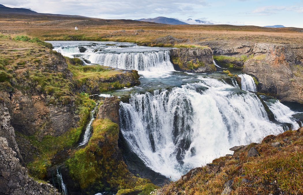 Reykjafoss vandfaldet