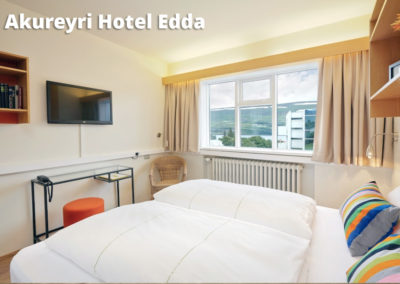 Akureyri Hotel Edda på kør-selv ferie bilferie og grupperejser i Island med ISLANDSREJSER