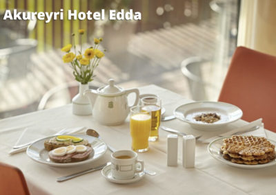 Akureyri Hotel Edda på kør-selv ferie bilferie og grupperejser i Island med ISLANDSREJSER