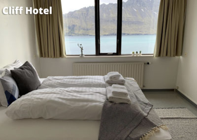 Cliff Hotel på kør-selv ferie bilferie og grupperejser i Island med ISLANDSREJSER