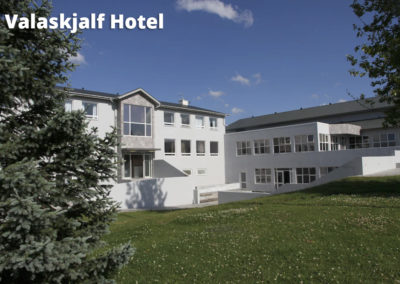 Valaskjalf Hotel på kør-selv ferie bilferie og grupperejser i Island med ISLANDSREJSER