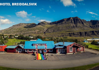 Hotel Breiddalsvik på kør-selv ferie bilferie og grupperejser i Island med ISLANDSREJSER