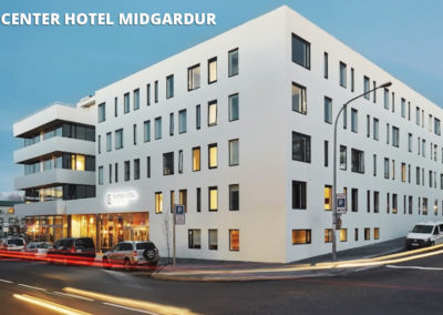 Center Hotel Midgardur på kør-selv ferie bilferie og grupperejser i Island med SLANDSREJSER