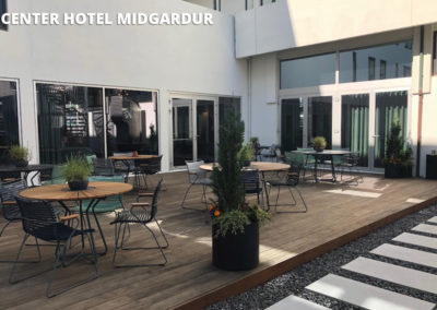 Center Hotel Midgardur på kør-selv ferie bilferie og grupperejser i Island med SLANDSREJSER