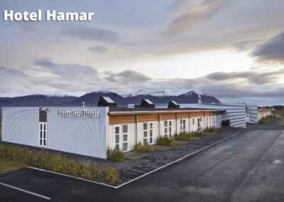 Hotel Hamar på kør-selv ferie bilferie og grupperejser i Island med ISLANDSREJSER