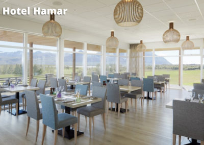 Hotel Hamar på kør-selv ferie bilferie og grupperejser i Island med ISLANDSREJSER
