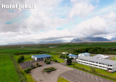 Hotel Jökull på kør-selv ferie bilferie og grupperejser i Island med ISLANDSREJSER