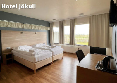 Hotel Jökull på kør-selv ferie bilferie og grupperejser i Island med ISLANDSREJSER