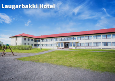 Laugarbakki Hotel på kør-selv ferie bilferie og grupperejser i Island med ISLANDSREJSER