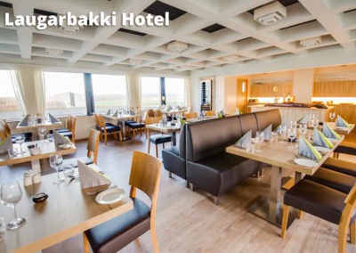 Laugarbakki Hotel på kør-selv ferie bilferie og grupperejser i Island med ISLANDSREJSER