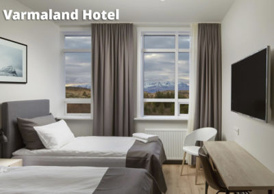 Varmaland Hotel på kør-selv ferie bilferie og grupperejser i Island med ISLANDSREJSER