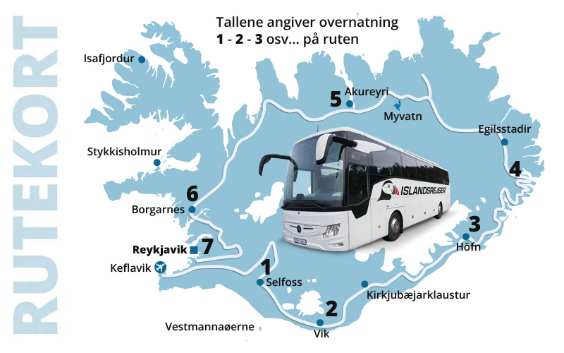 grupperejser Island med ISLANDSREJSER