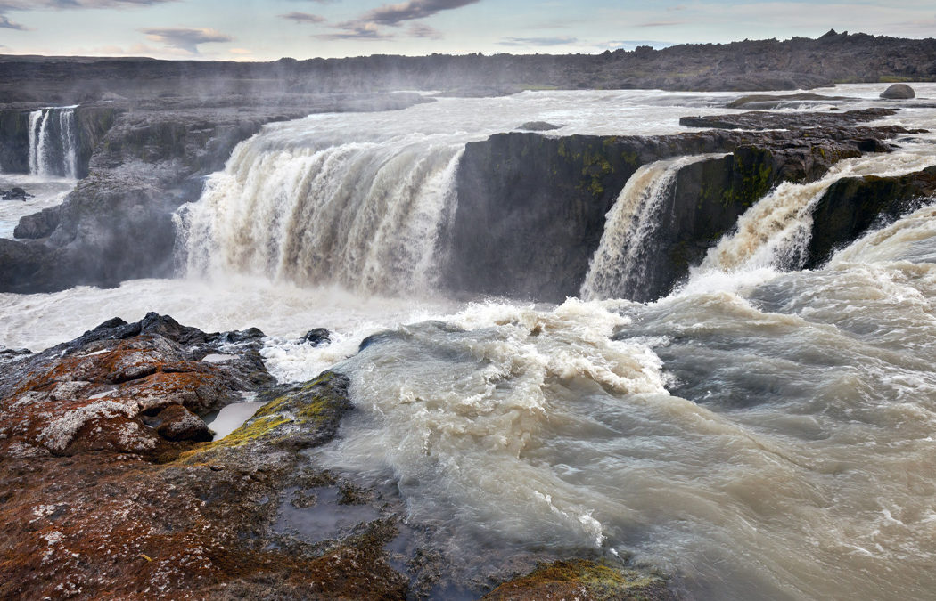 Hrafnabjargafoss vandfaldet