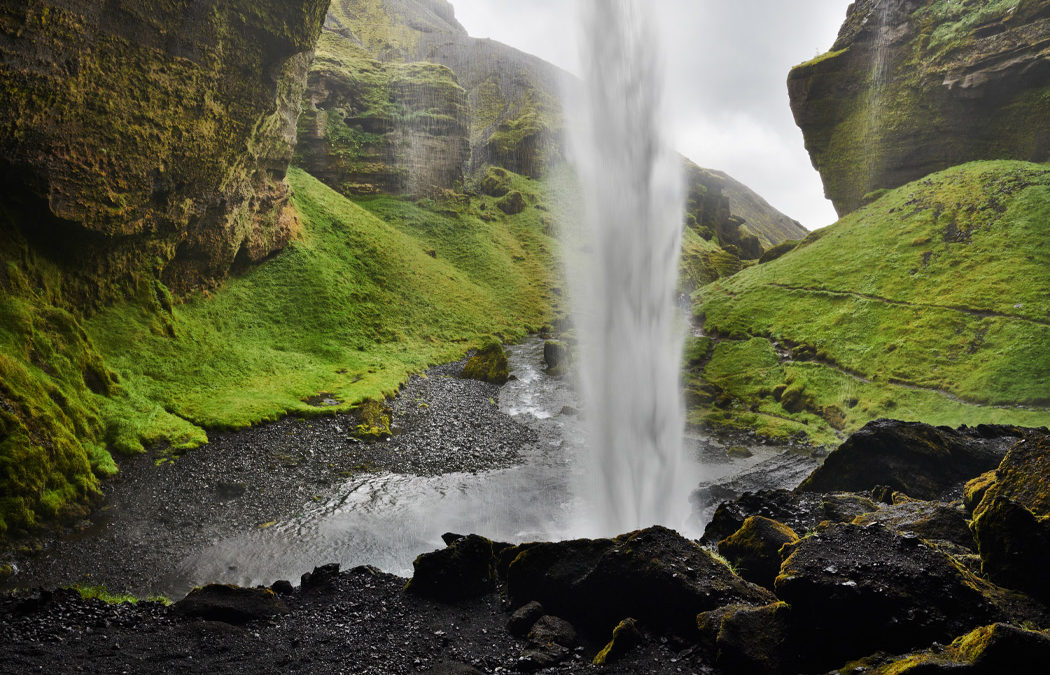 Kvernufoss vandfaldet