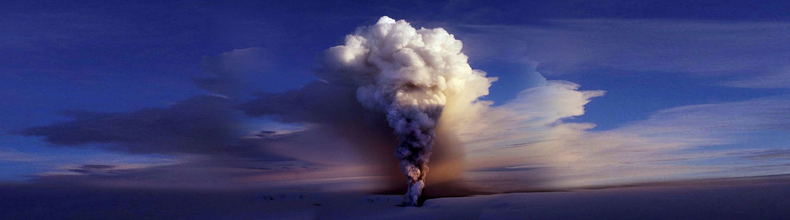 Vulkanen Grimsvötn - vulkaner i Island