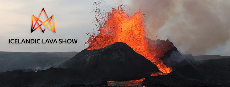 Icelandic Lava Show i Reykjavik og Vik i Island