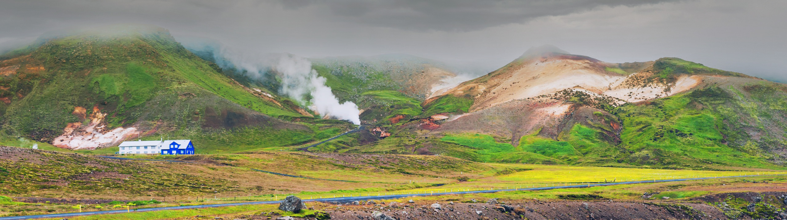 Vulkanen Krysuvik og vulkanerne i Island